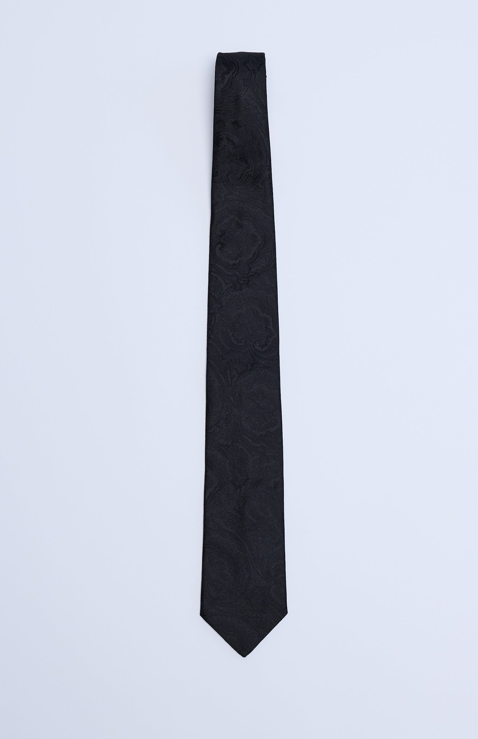 Black Paisley Ties